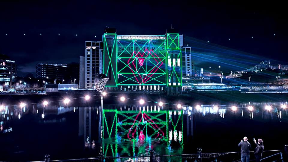 laser mapping the baltic in Newcastle