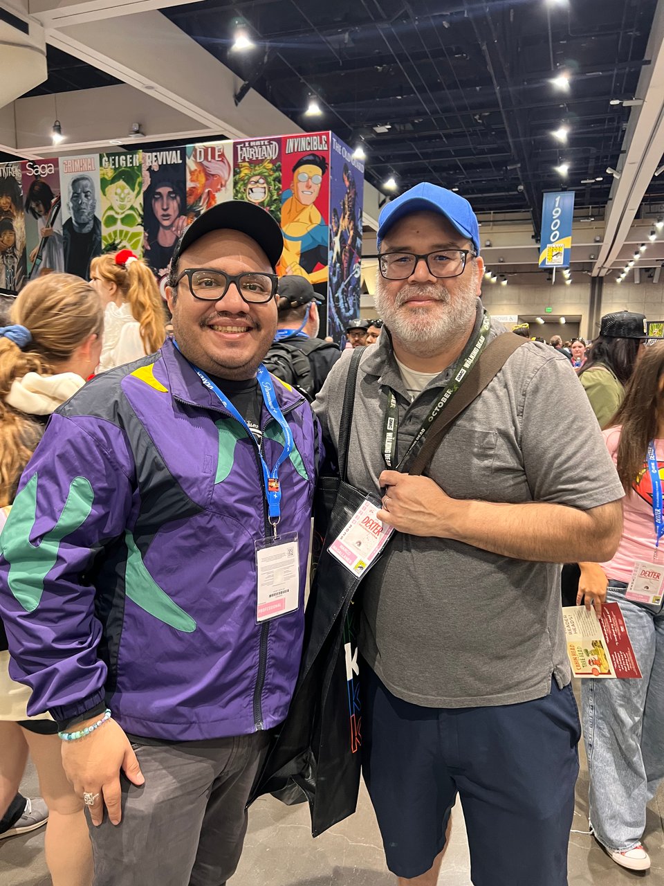 Henry and Marco at SDCC.