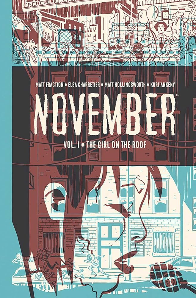 cover for November by Matt fraction