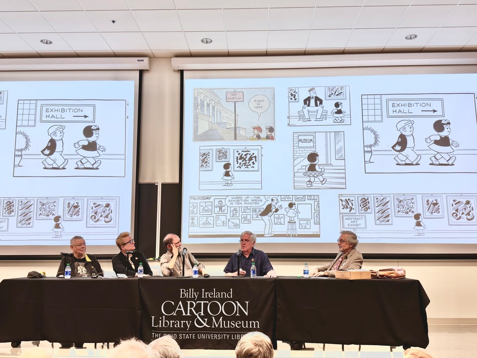Photo of panel of Nancy experts at Nancy Fest