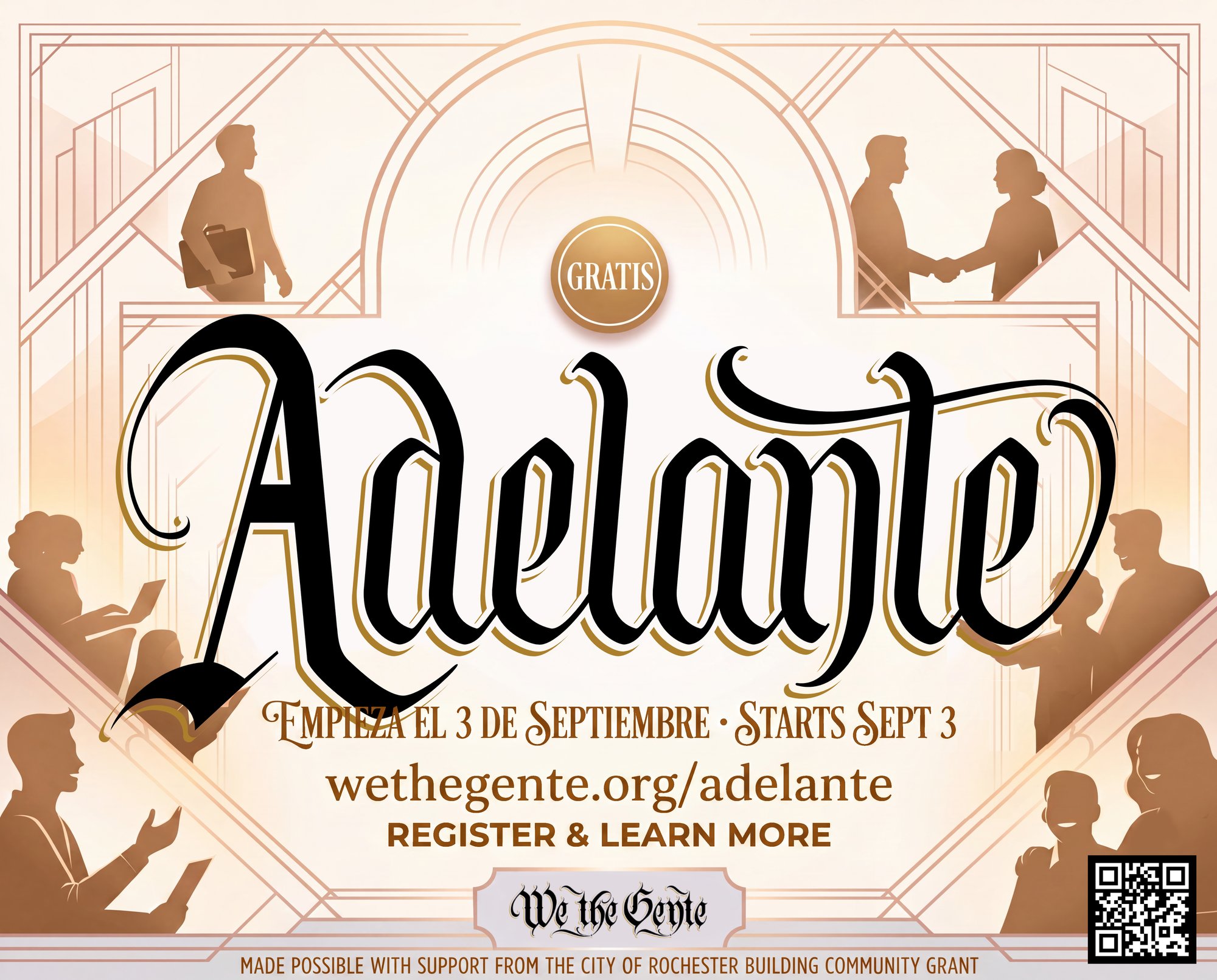 Adelante empieza el 3 de septiembre / starts September 3
