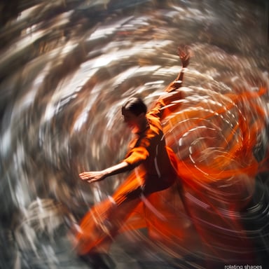 rotating shapes