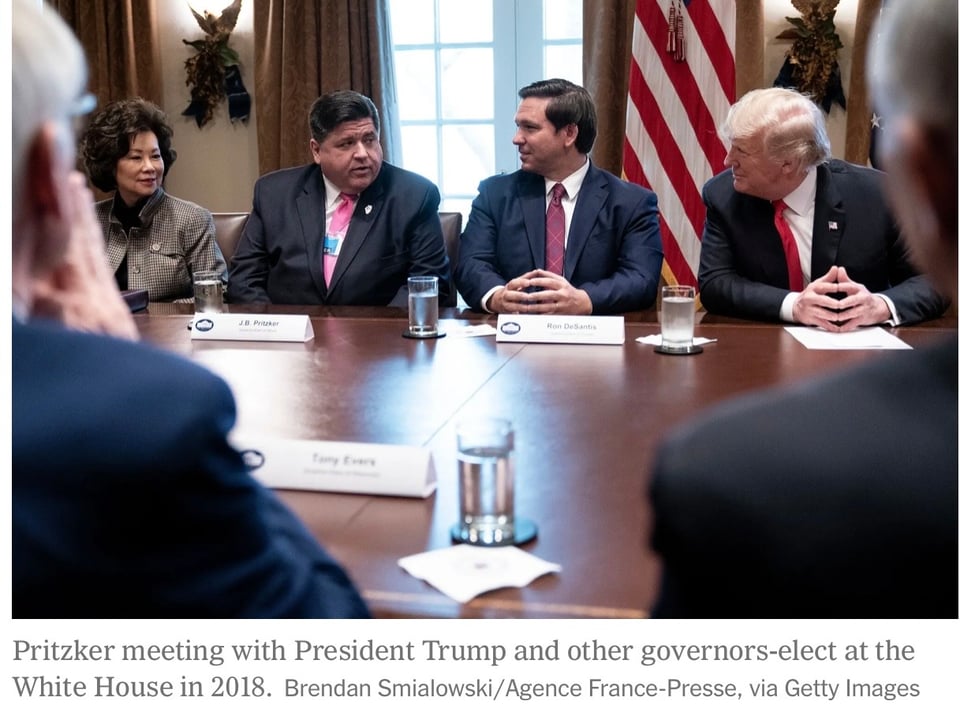 Pritzker in the White House 2018