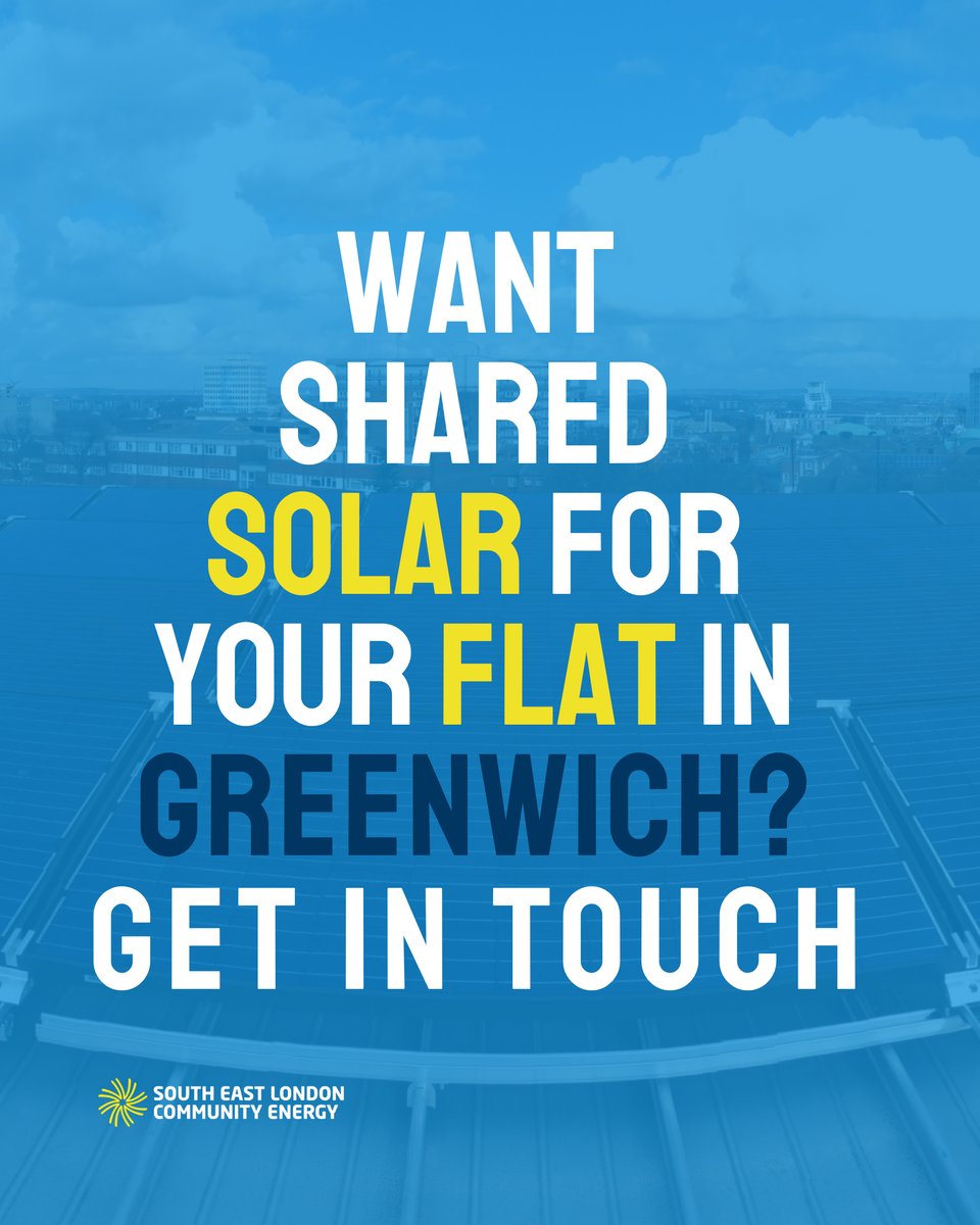 Shared solar for flats in Greenwich