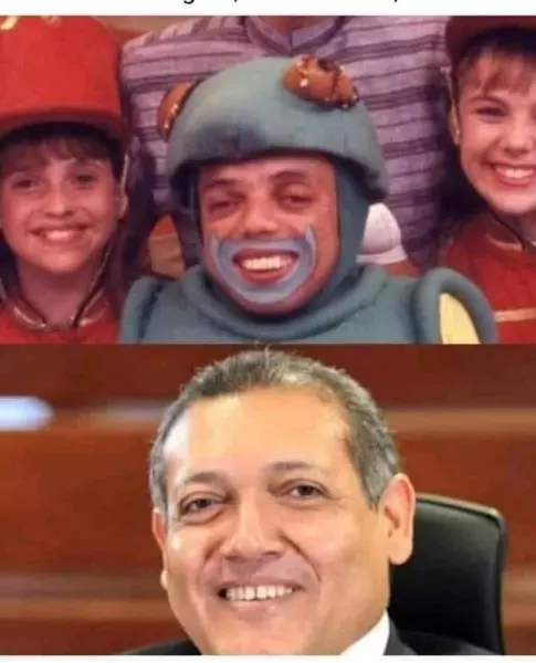 Imagem com foto do personagem Praga do Xou da Xuxa e do Ministro do STF Kassio Nunes Marques - que se parecem demais!