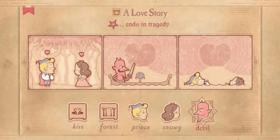 A Love Story about a devil sabotaging a boat.