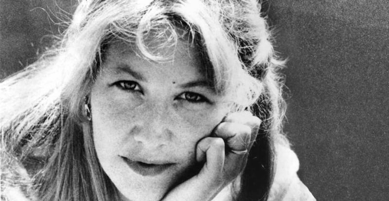 Photo of young author Annie Dillard