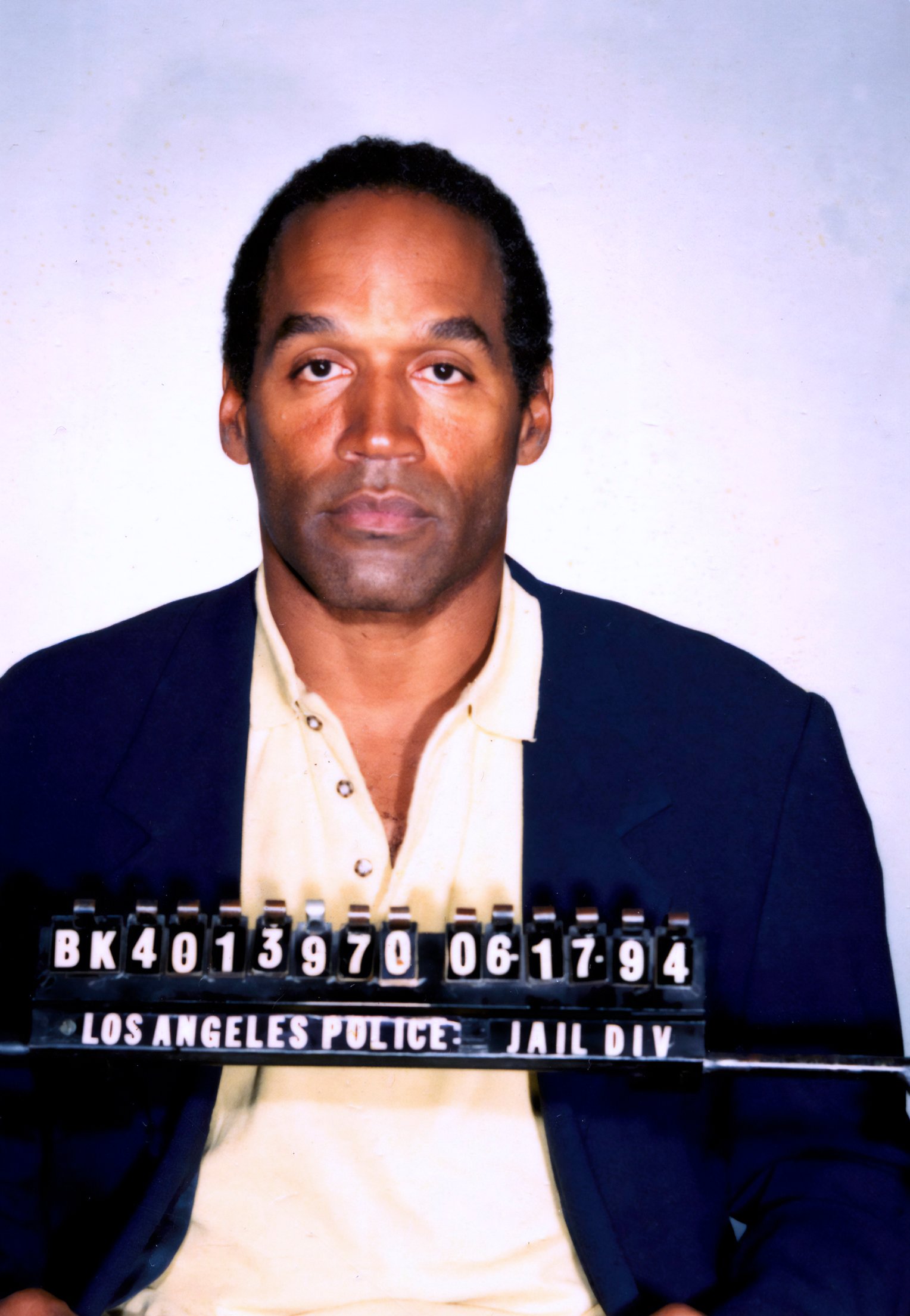 O.J. Simpson Notified of Murders — archival photo