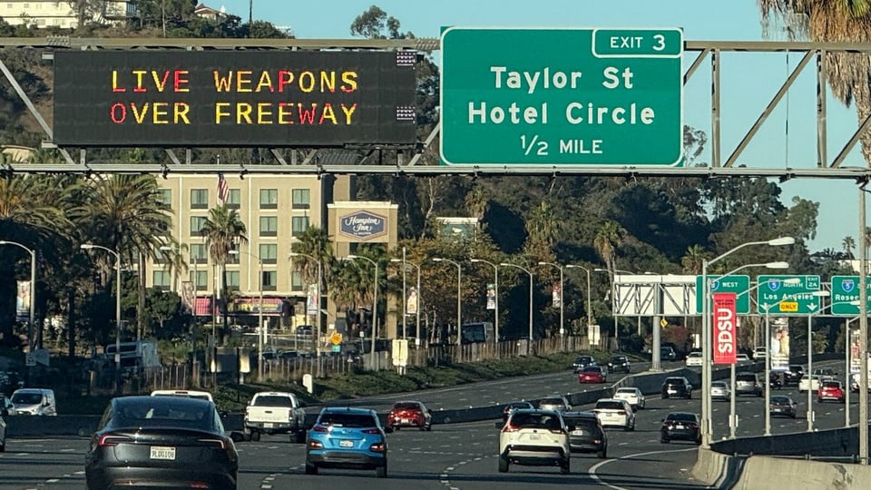 Governor Gavin Newsom of California protected Americans by shutting down 17 miles of the Highway.<br/>