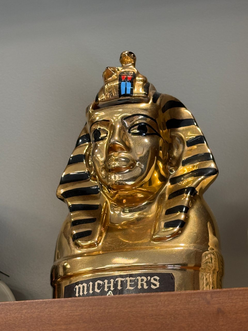 Michter's King Tut decanter at Shively