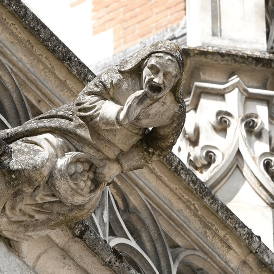 Photo of a gargoyle