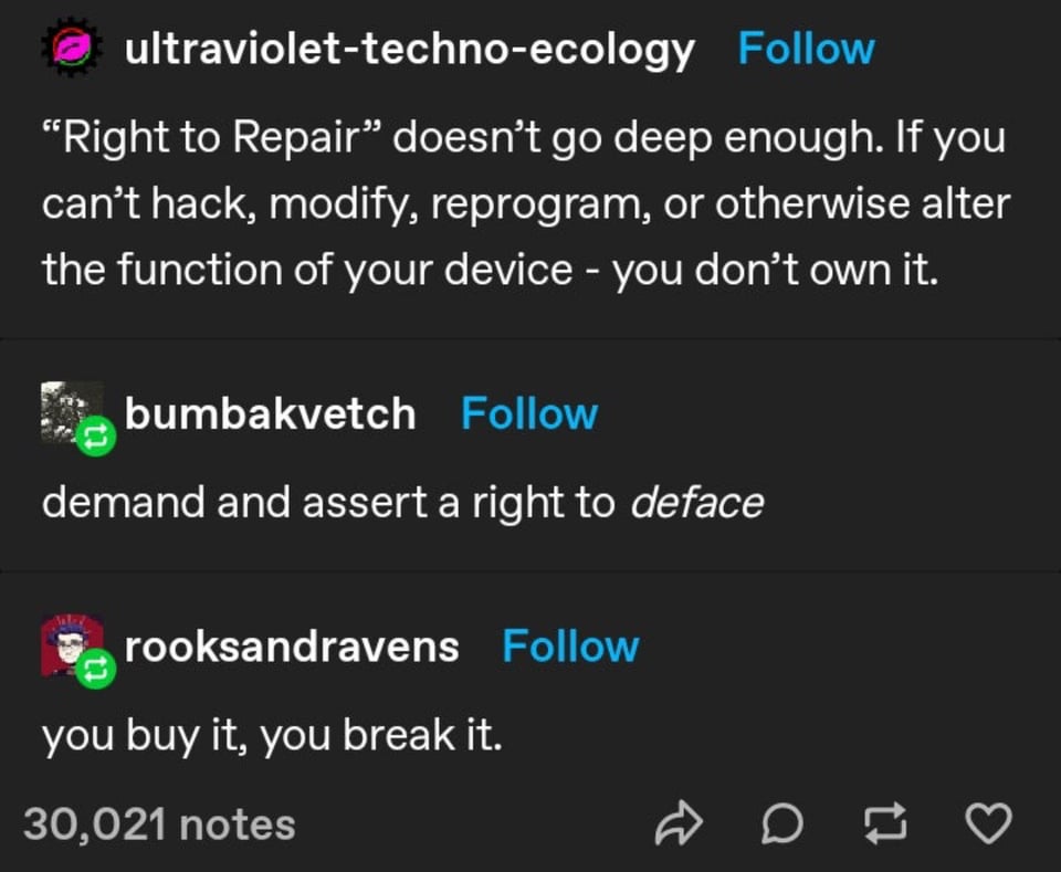 a tweet that reads,