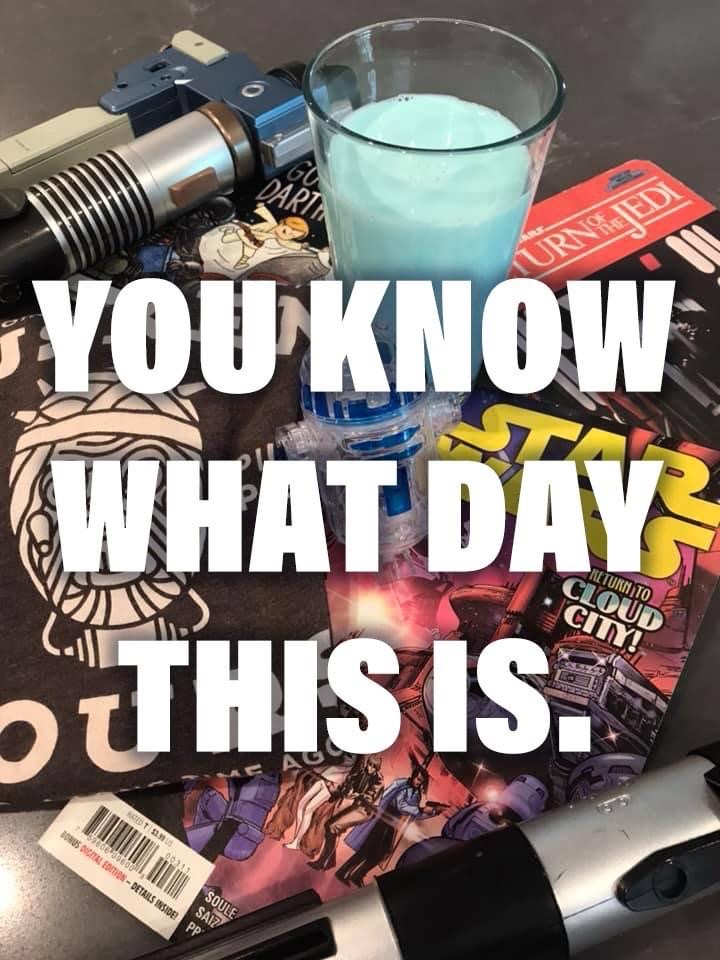 you know what day this is - an image of various star wars toys and products