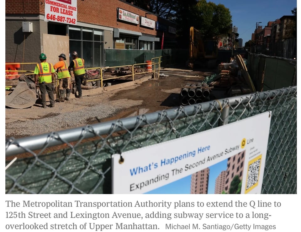 Trump Administration Will Release 2nd Ave. Subway Funding, in Reversal