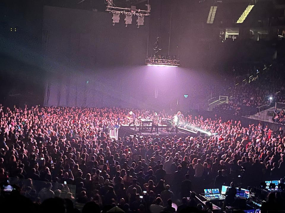 NIN on the b-stage at the Chase Center, San Francisco CA. 3/15/26. Photo credit: Anna Hamilton
