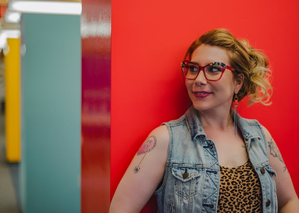 photo of kate henry smiling and looking to the left