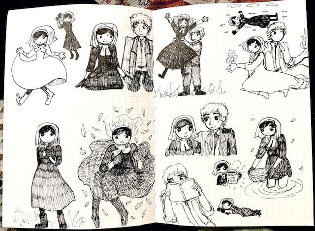 before work doodles 3