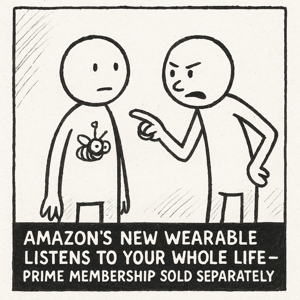 AMAZON'S NEW WEARABLE LISTENS TO YOUR WHOLE LIFE — PRIME MEMBERSHIP SOLD SEPARATELY