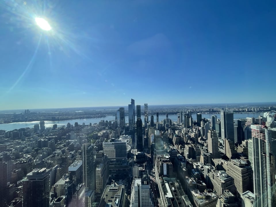 New Jersey coast from the Empire State