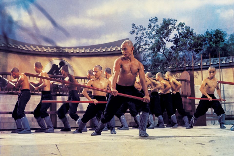 Still image from “The 36th Chamber of Shaolin.”