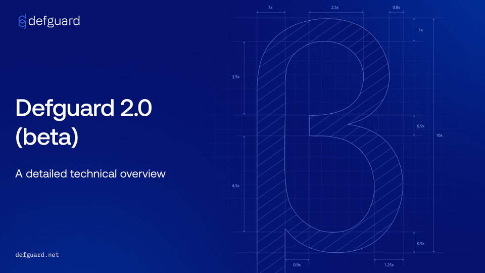Defguard 2.0 Beta 1 - ready for testing!