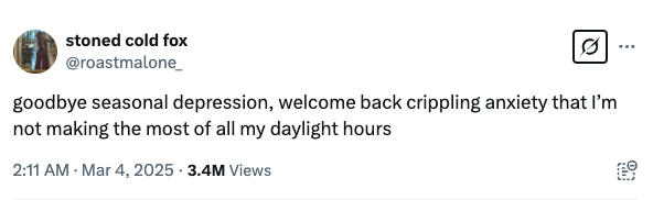 goodbye seasonal depression