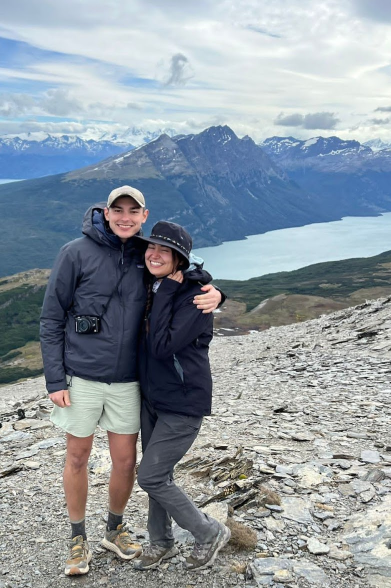Me and Ellie on Cerro Guanaco