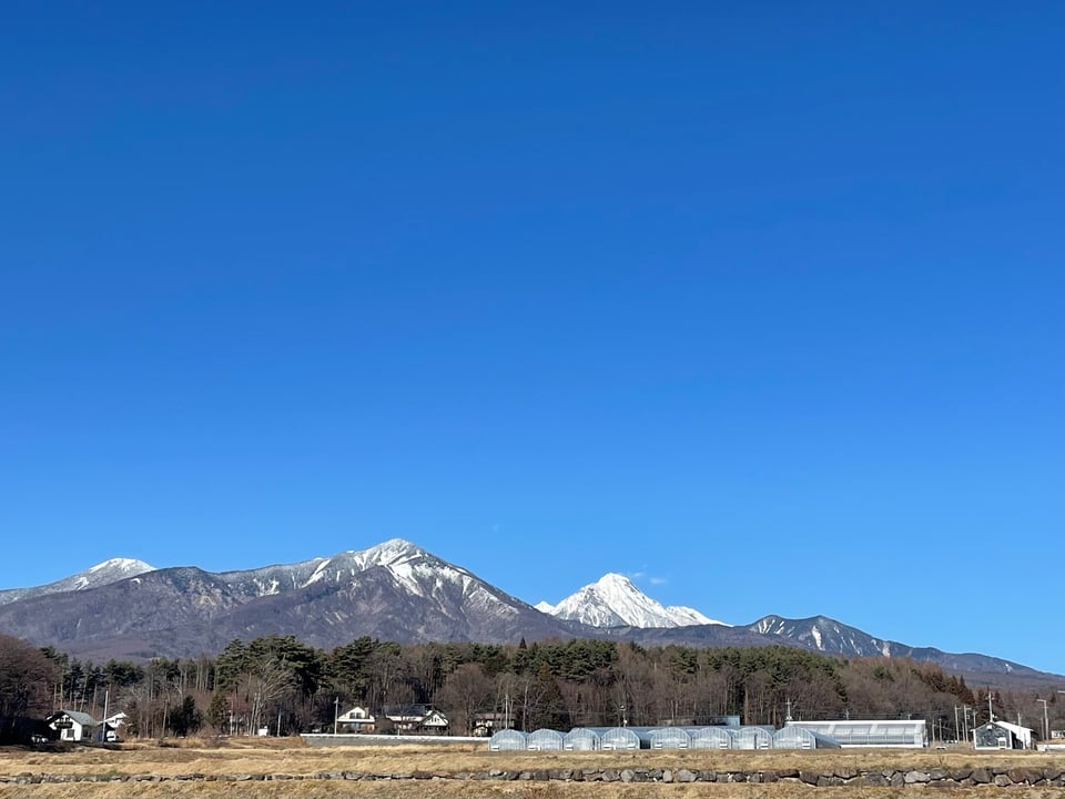 Yatsugatake mountain peaks