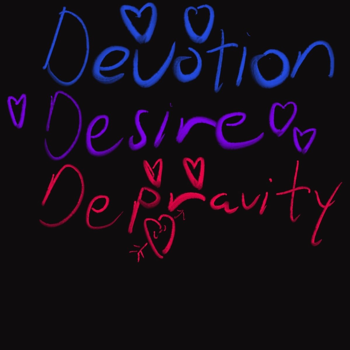 Devotion, Desire, Depravity logo