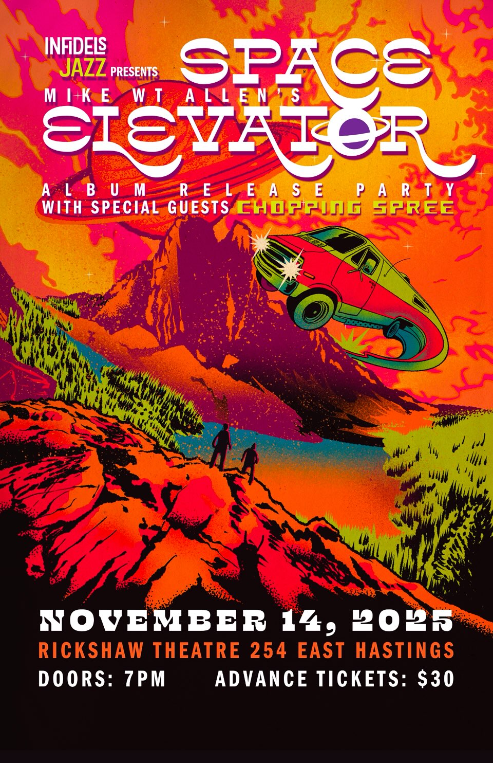 Mike WT Allen's Space Elevator Album Release Party