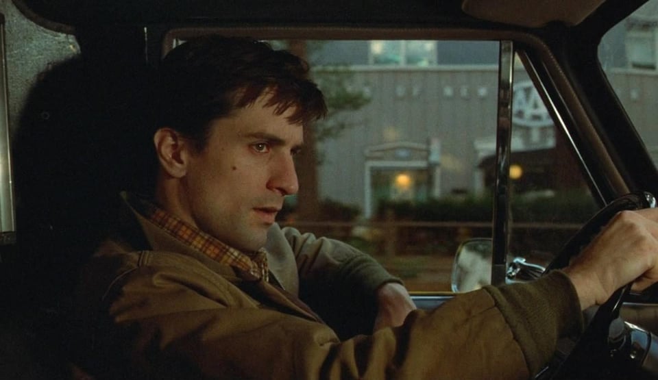 Still image from “Taxi Driver.”