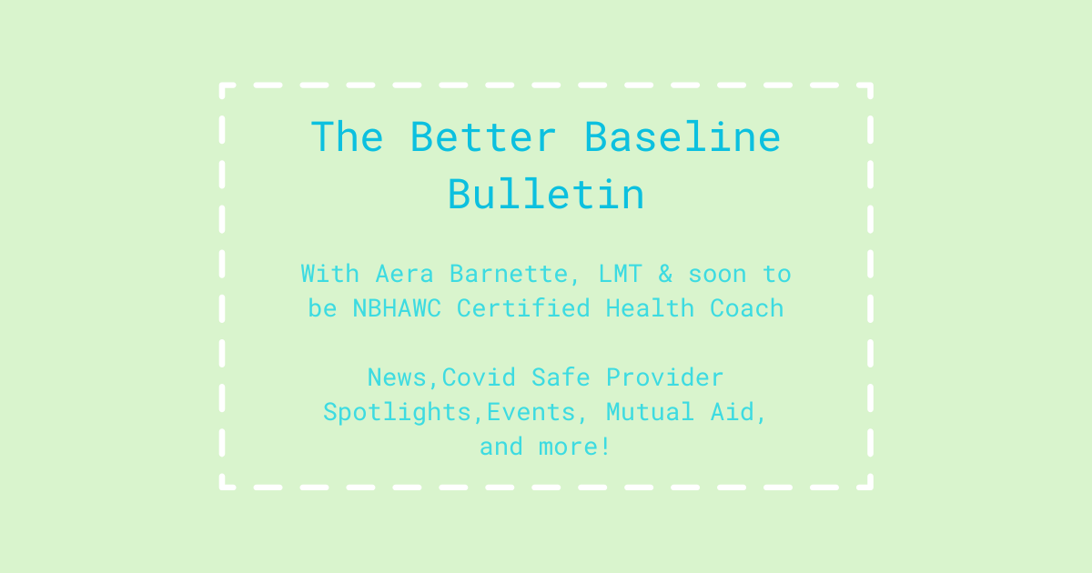 The NEW Better Baseline Bulletin is here!