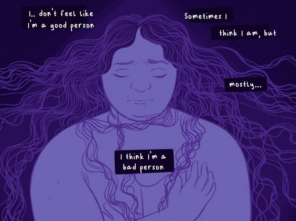 Page one of a mini comic titled