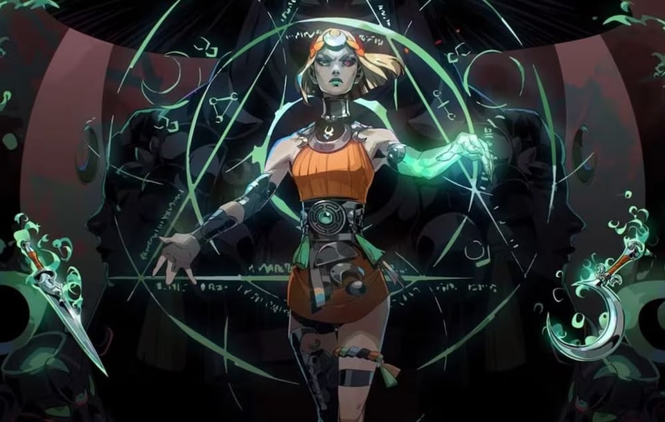A promo image from Hades 2.