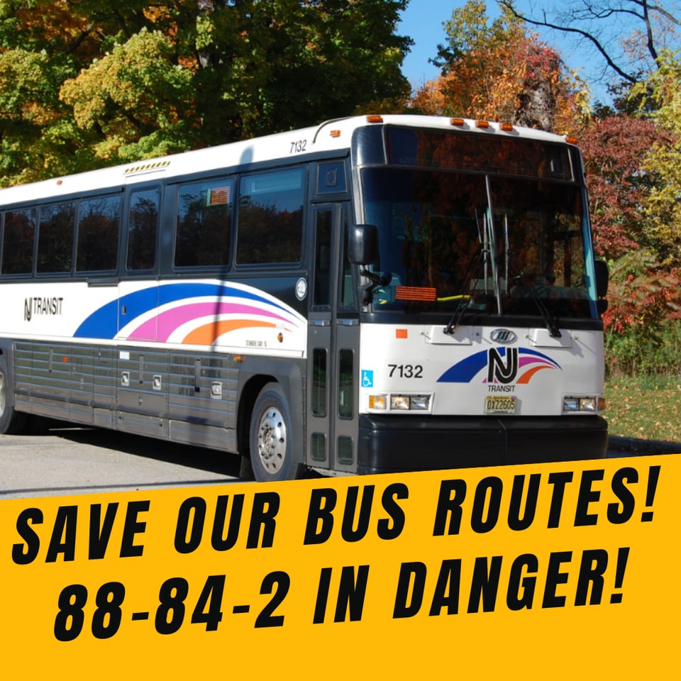 save our bus routes call to action