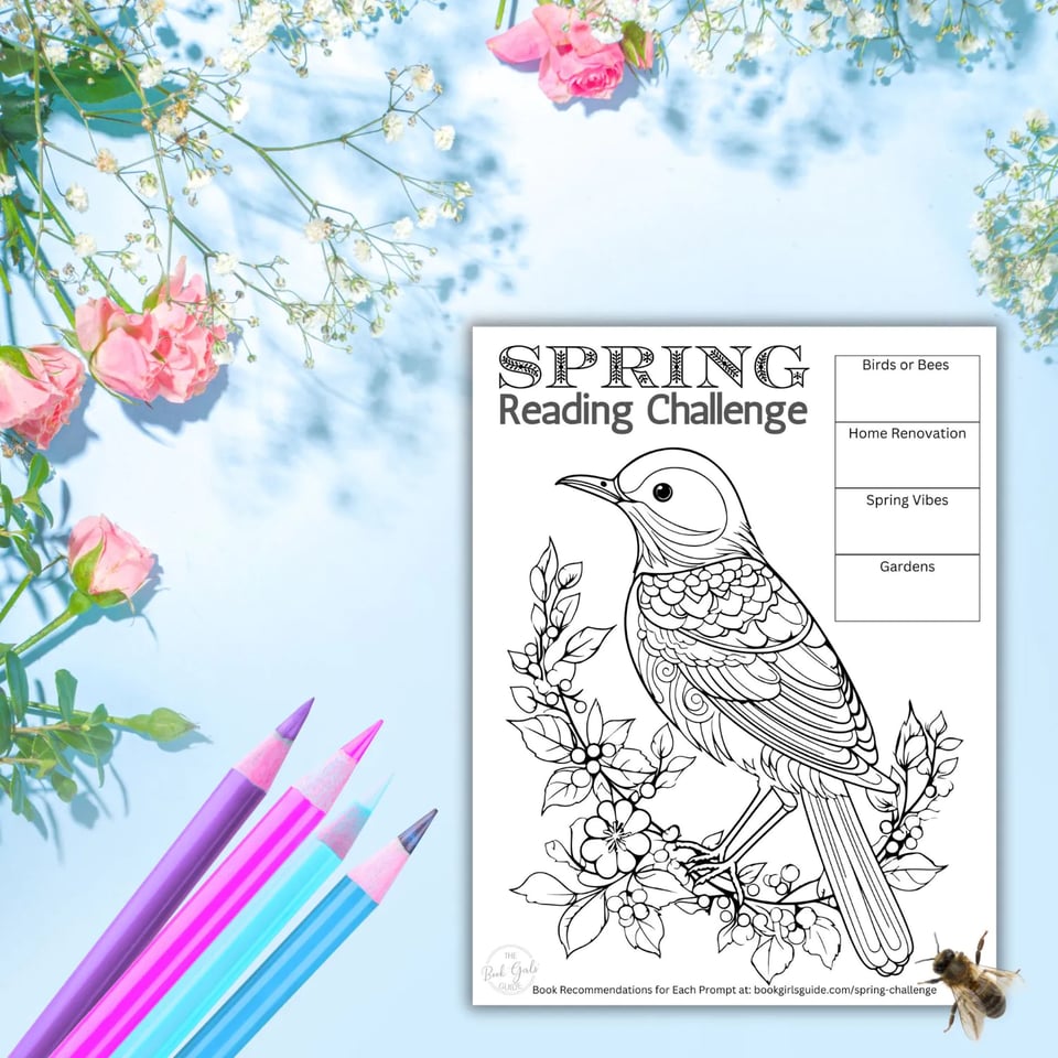 image from The Book Girls' Guide for their Spring Reading Mini-Challenge