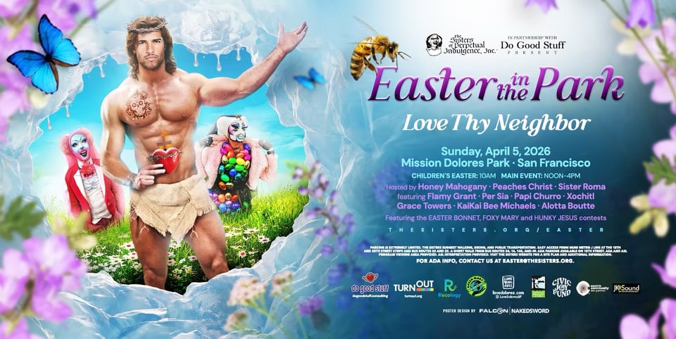 Sisters of Perpetual Indulgence Easter in the Park poster