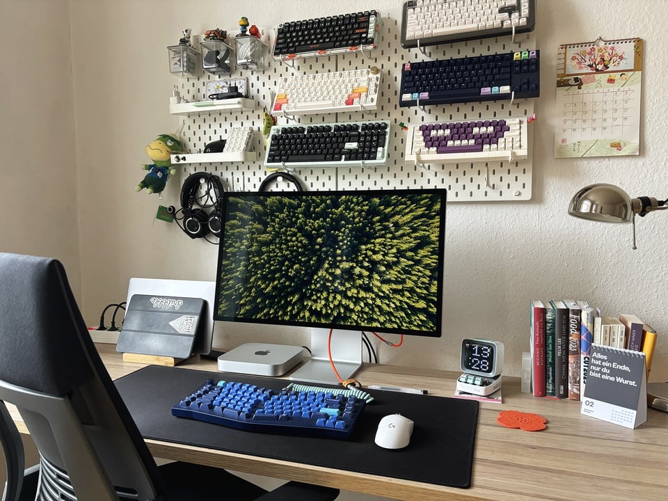 Der Arbeitsplatz von Katha Hagemann