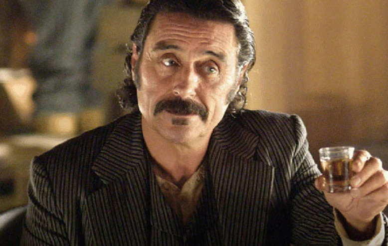 ian mcshane as al swearengen in hbo's deadwood