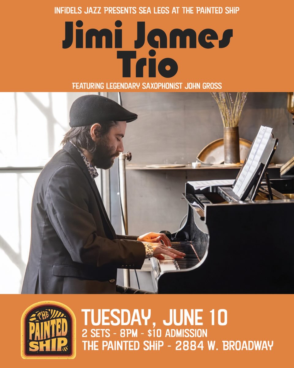 Jimi James Trio & John Gross at Painted Ship