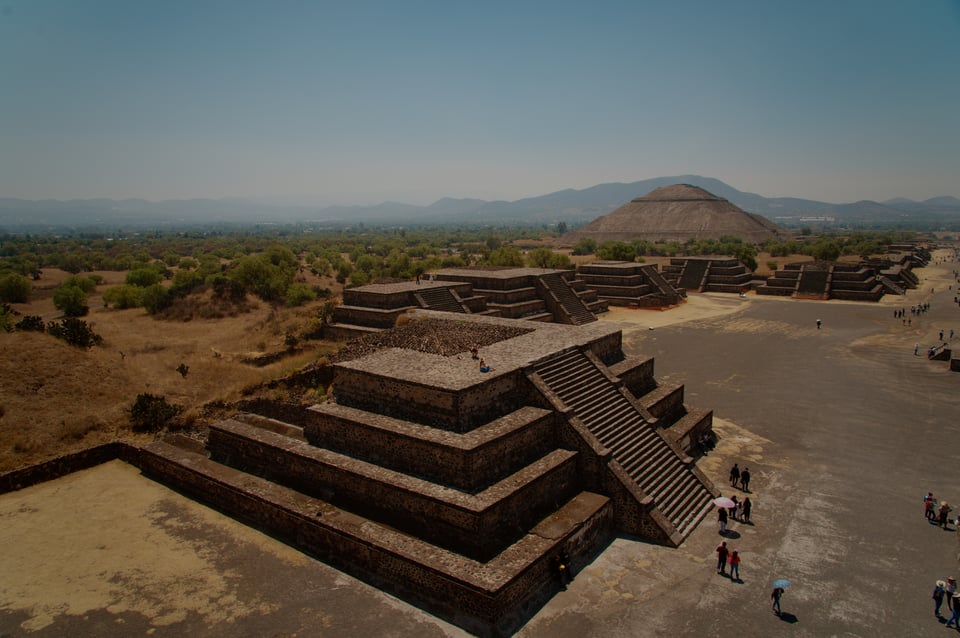 Teotihuacan, outside of Mexico City