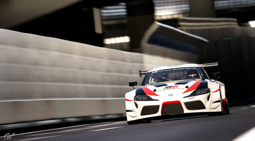 Toyota Supra and Tokyo Expressway