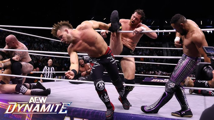 Kyle O'Reilly kicks Action Andretti out of a battle royale, meaninglessly.