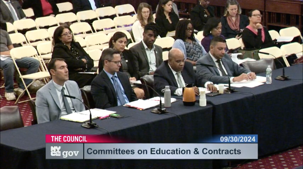 Glenn Risbrook from DOE gives testimony