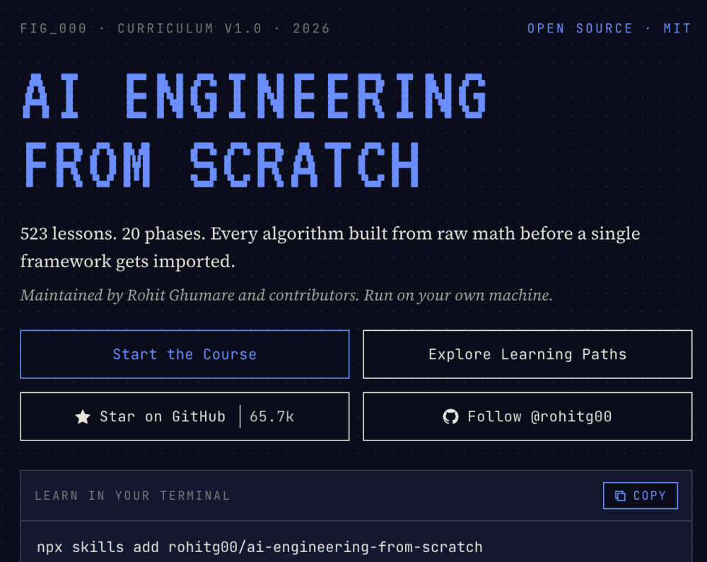 AI Engineering from Scratch