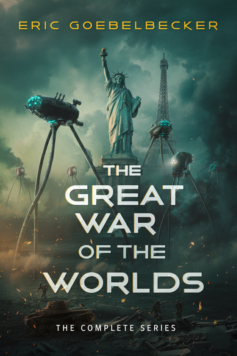 Cover for Great War of the Worlds series bundle.