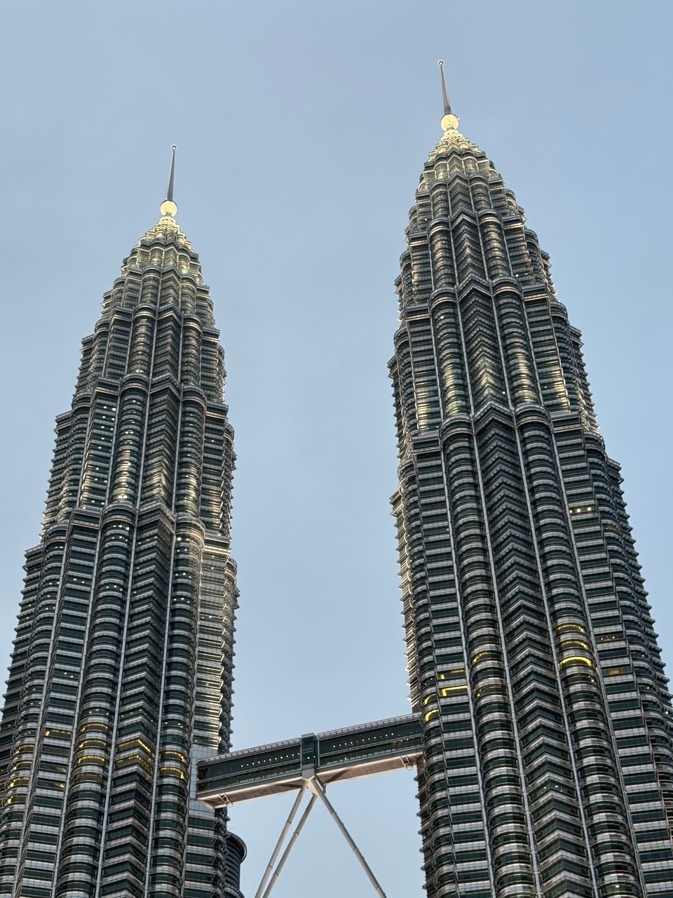 Petronas Twin Towers in Kuala Lumpur, Malaysia's capital.
