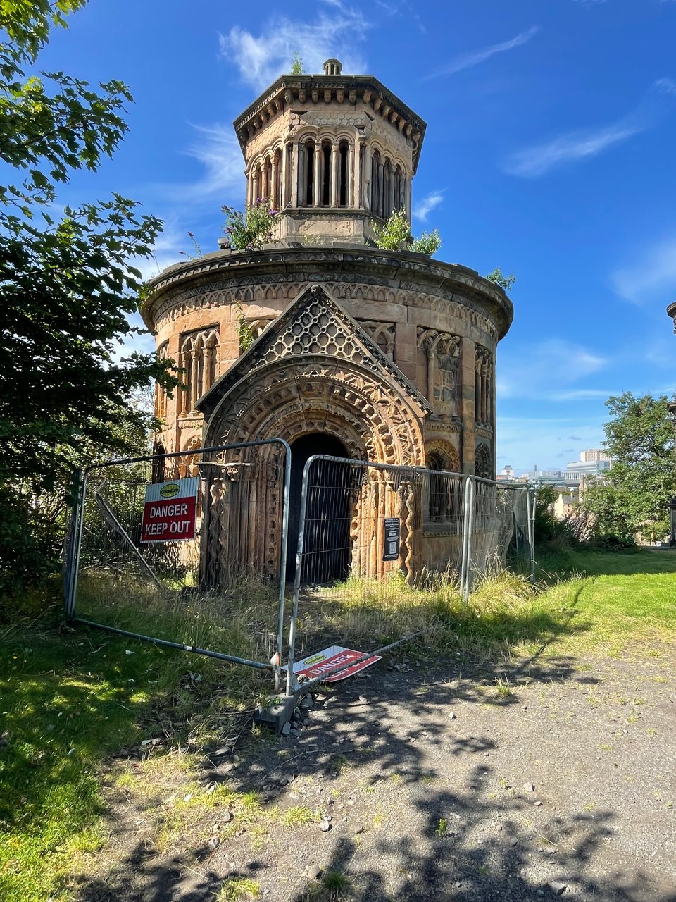 The Monteath Mausoleum at the Glasgow Necropolis