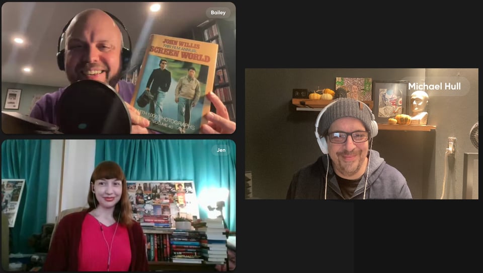 Guest Jen Johans and hosts Jason Bailey and Mike Hull.