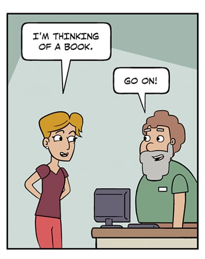 Library Comic